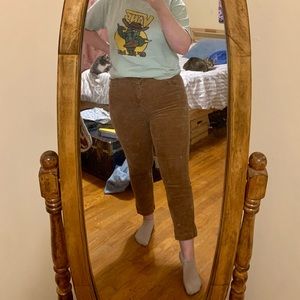 Brown Corduroy Pants